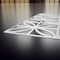 Ekena Millwork Large Swansea Decorative Fretwork Wall Panels in Architectural Grde PVC, 23 3/8"W x 23 3/8"H x 3/8"T WALP24X24SWN - alternate 6